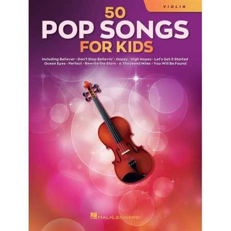 50 POP SONGS FOR KIDS (VIOLIN)