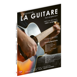 Partition J'APPRENDS LA GUITARE TOUT SIMPLEMENT Christophe Bellières