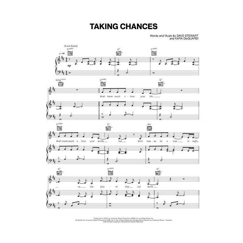 TAKING CHANCES