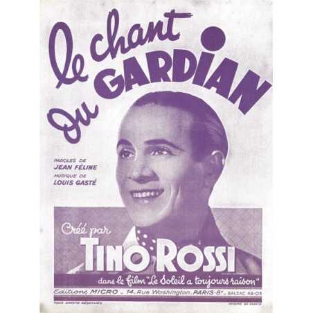LE CHANT DU GARDIAN