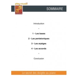 LE SECRET DES DOIGTÉS AU PIANO (+DVD)