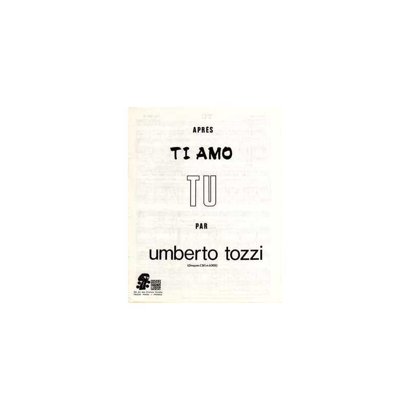 Sheet music TU (UMBERTO TOZZI) pdf