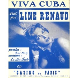 Partition VIVA CUBA Line RENAUD