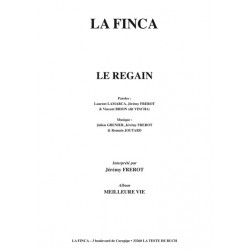 Sheet music LE REGAIN Jérémy FREROT