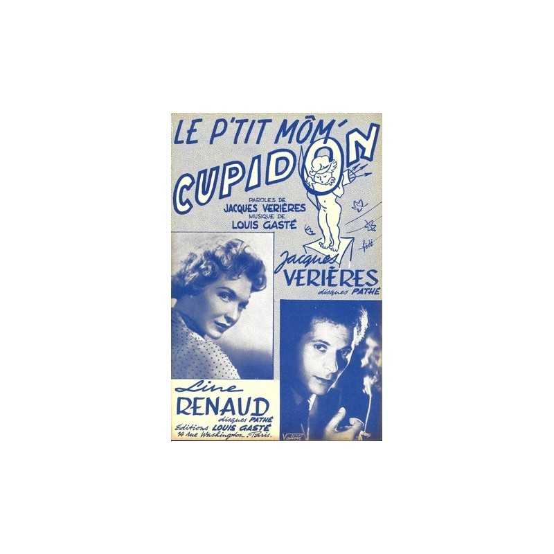 Sheet music LE P'TIT MÔM' CUPIDON (MÉLODIE-PAROLES) Line RENAUD