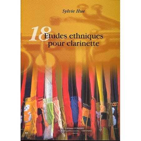 18 ETUDES ETHNIQUES POUR CLARINETTE (+CD)
