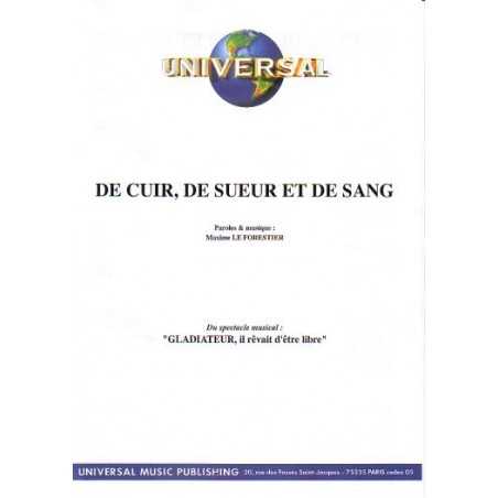 DE CUIR, DE SUEUR ET DE SANG