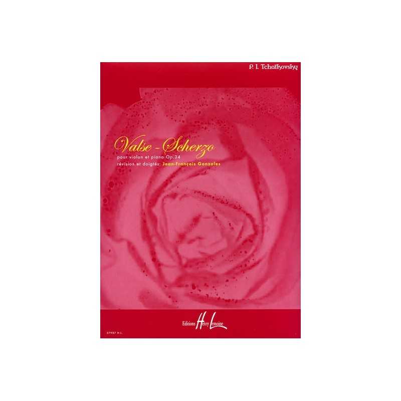 VALSE-SCHERZO OPUS 34 (Violon et Piano)