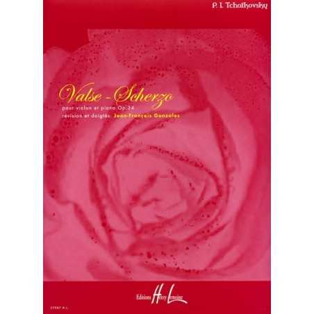 VALSE-SCHERZO OPUS 34 (Violon et Piano)