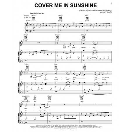 COVER ME IN SUNSHINE