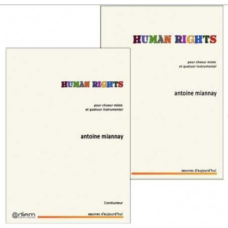 PACK HUMAN RIGHTS (PIANO-CHANT + CONDUCTEUR)
