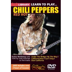 DVD LEARN TO PLAY RED HOT CHILI PEPPERS