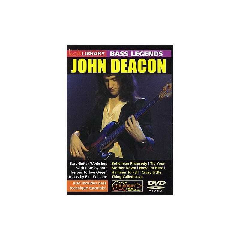 DVD BASS LEGENDS JOHN DEACON