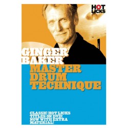 DVD GINGER BAKER - MASTER DRUM TECHNIQUE