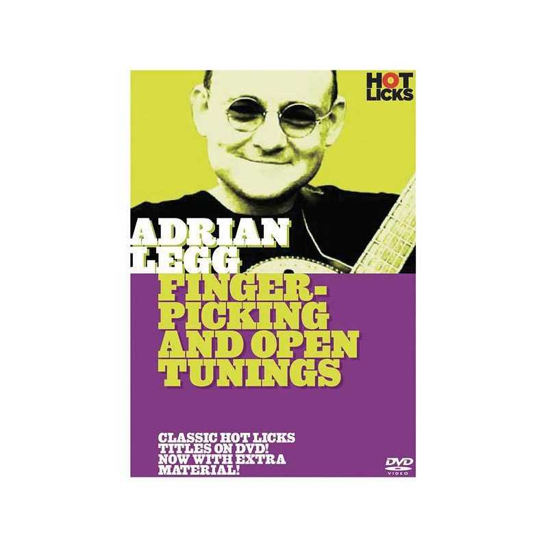 DVD ADRIAN LEGG - FINGER-PICKING AND OPEN TUNINGS