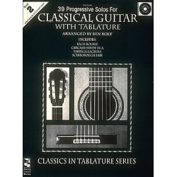 39 PROGRESSIVE SOLOS FOR CLASSICAL GUITAR BOOK 2