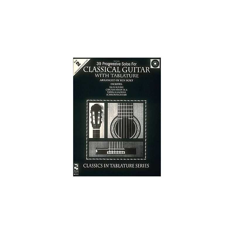39 PROGRESSIVE SOLOS FOR CLASSICAL GUITAR BOOK 2