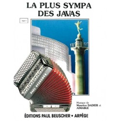 Partition LA PLUS SYMPA DES JAVAS MAURICE DADIER