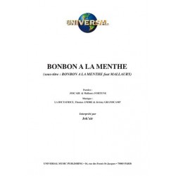 Partition BONBON À LA MENTHE JOK’AIR