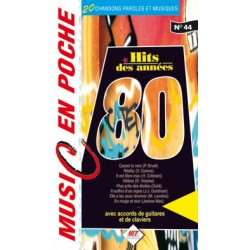 Songbook MUSIC EN POCHE LES ANNÉES 80