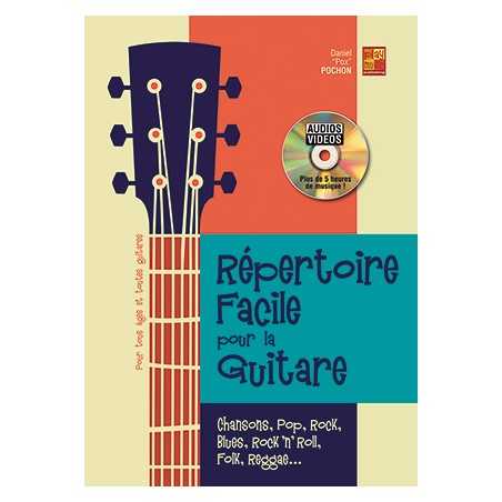 RÉPERTOIRE FACILE POUR LA GUITARE