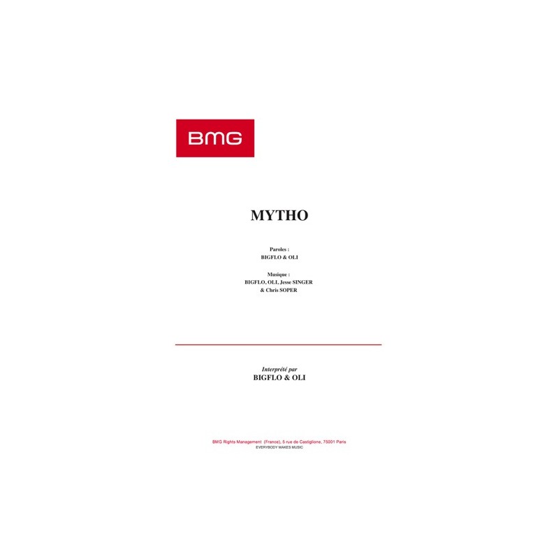 Partition MYTHO BIGFLO & OLI