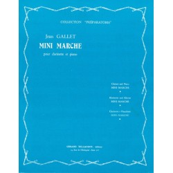 Partition MINI MARCHE JEAN GALLET