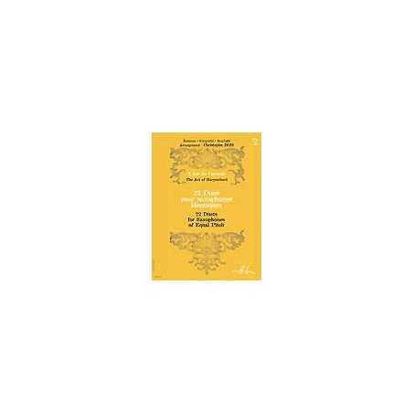 L'Art du Clavecin - 22 Duos Vol.2 (saxophone)