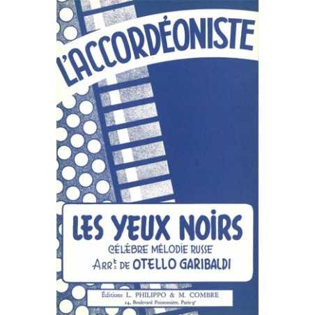 LES YEUX NOIRS (CHANSON RUSSE) (ACCORDÉON)