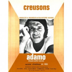 Partition CREUSONS Salvatore ADAMO