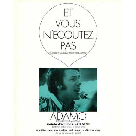ET VOUS N'ÉCOUTEZ PAS