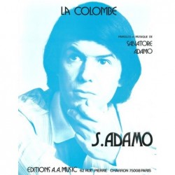 Partition LA COLOMBE Salvatore ADAMO