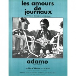 Partition LES AMOURS DE JOURNAUX Salvatore ADAMO