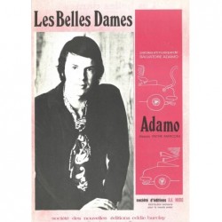 Partition LES BELLES DAMES - NOUS N'AVONS JAMAIS PARLÉ D'AMOUR Salvatore ADAMO