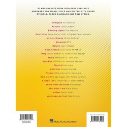 Songbook CHART HITS OF 2020-2021