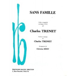 Partition SANS FAMILLE Charles TRENET