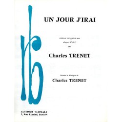 Partition UN JOUR J'IRAI Charles TRENET