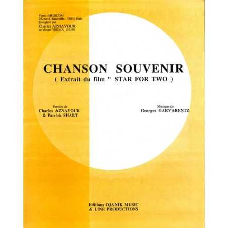CHANSON SOUVENIR