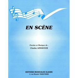 Partition EN SCÈNE Charles AZNAVOUR