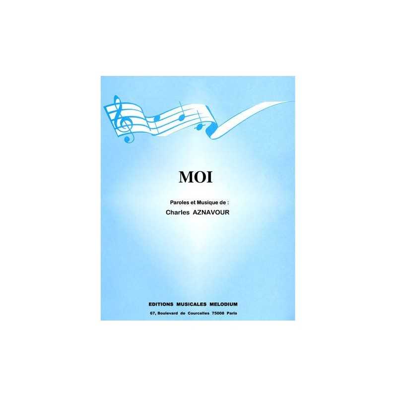 Partition MOI Charles AZNAVOUR