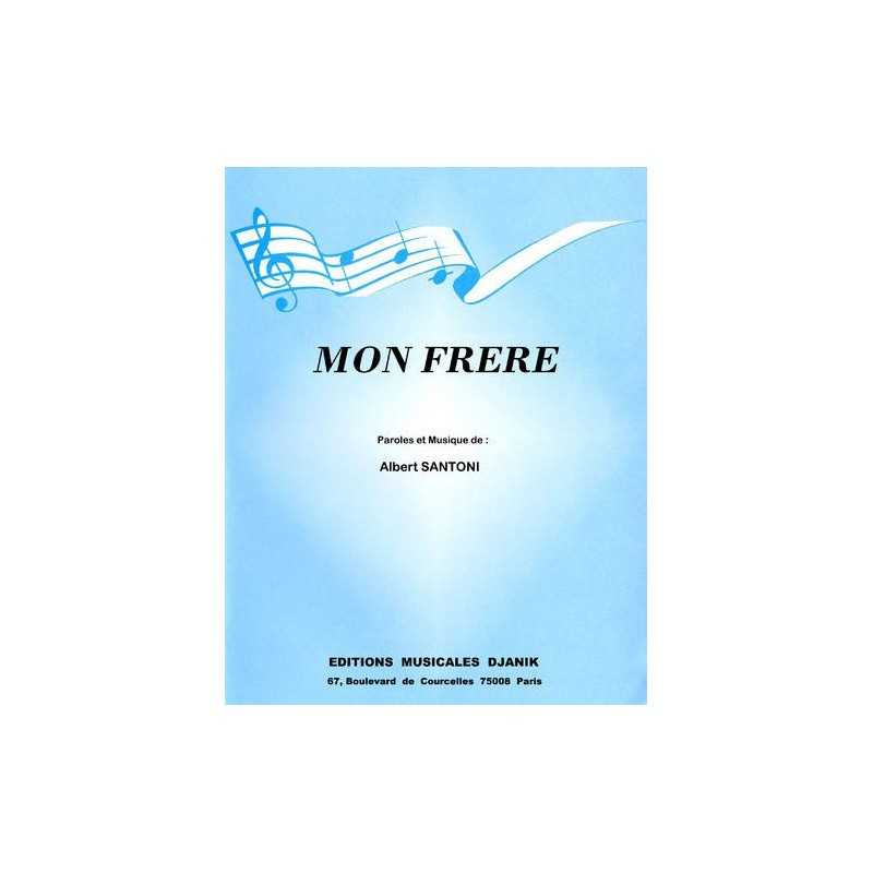 Partition MON FRÈRE Charles AZNAVOUR
