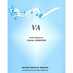 Partition VA Charles AZNAVOUR
