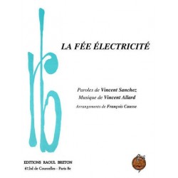 Partition LA FÉE ÉLÉCTRICITÉ ZOUFRIS MARACAS