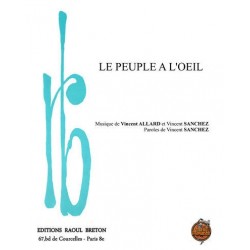 Partition LE PEUPLE À L'ŒIL ZOUFRIS MARACAS