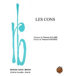 Partition LES CONS ZOUFRIS MARACAS