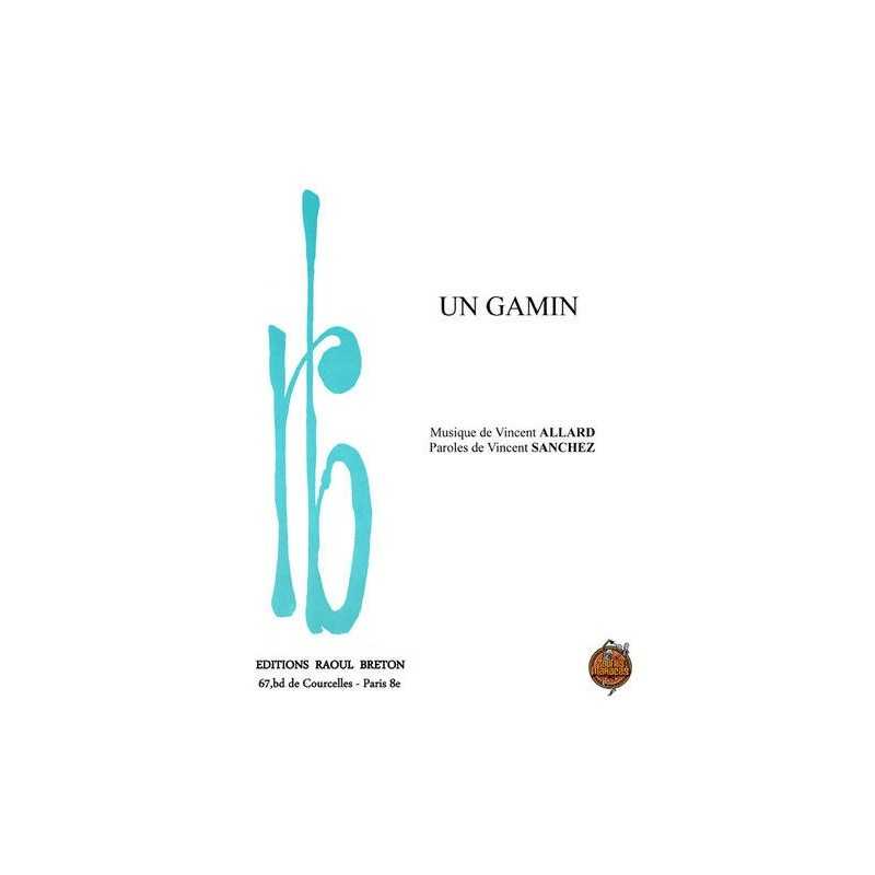 Partition UN GAMIN ZOUFRIS MARACAS
