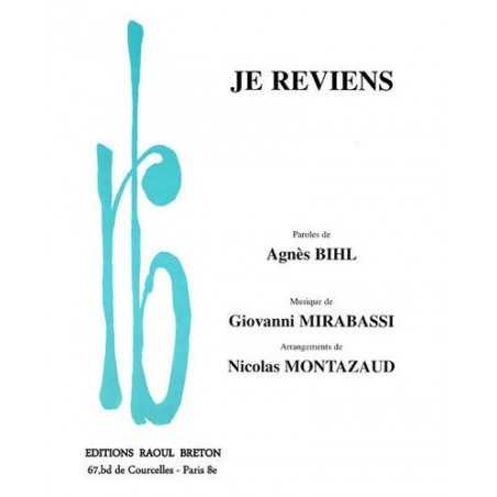 JE REVIENS