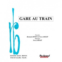 Partition GARE AU TRAIN Yves JAMAIT