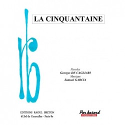 Partition LA CINQUANTAINE Yves JAMAIT