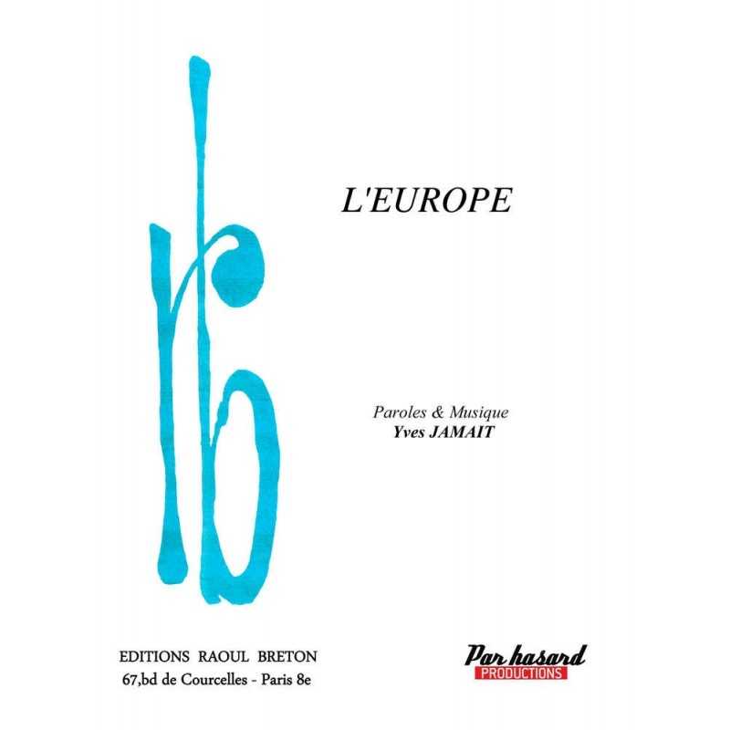 Partition L'EUROPE Yves JAMAIT